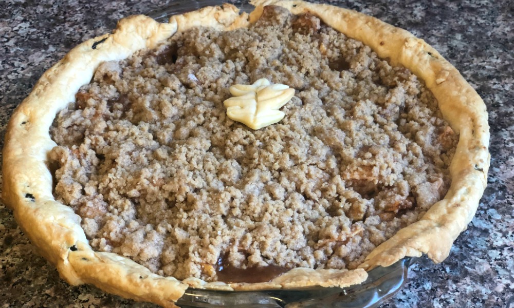 crumb apple pie